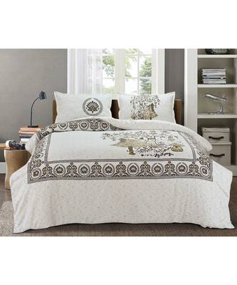 multicolor Heavy Designer KING SIZE Bedsheet With 2 Pillow Covers (108*100) 1