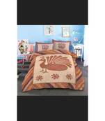 multicolor jaipuri Printed  heavy Double Bedsheet With Two pillow Covers (100*108)