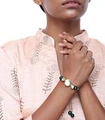 Kundan And Stone Bracelet