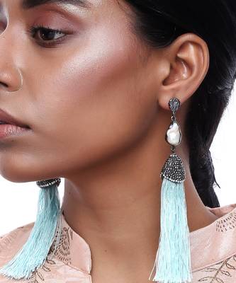 Long Tassle Earrings 1