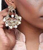 Kundan Chand Earrings