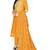 Orange Gota Faux Cotton Salwar