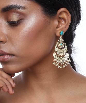 Turq Jaali Earrings 1