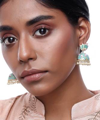 Handpainted Jhumki 1