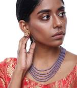 Onyx Neckpiece With Studs