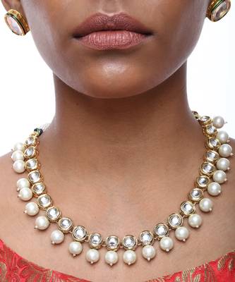 Kundan Neckpiece With Earrings 2