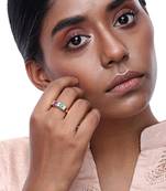 Diamond And Stone Ring