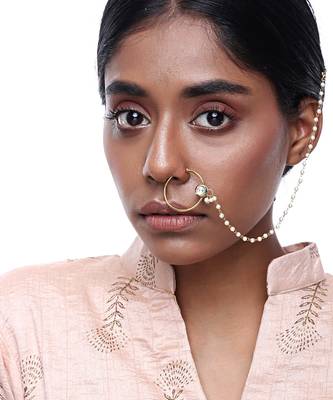 Kundan Nose Ring 1