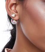 Diamond Double Studs