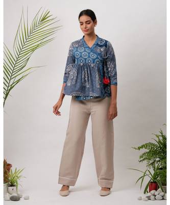 Eki Cotton Kedia Top 1