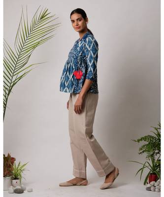 Bina Cotton Kedia Top 2