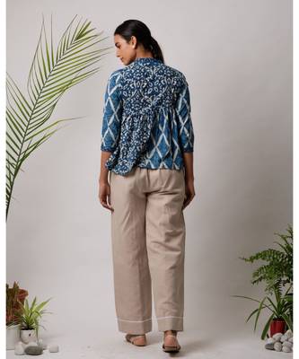 Bina Cotton Kedia Top 4