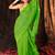 Green Jamdani Saree With All Over Zari Work