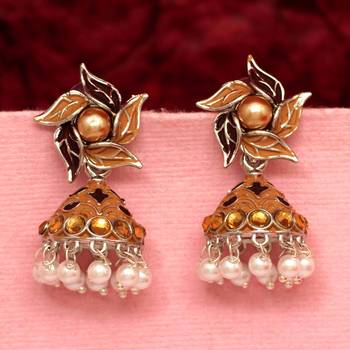 Gold jhumkas 1