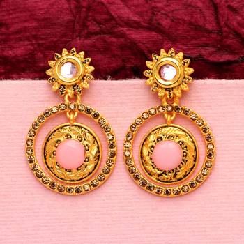 Pink danglers-drops 1