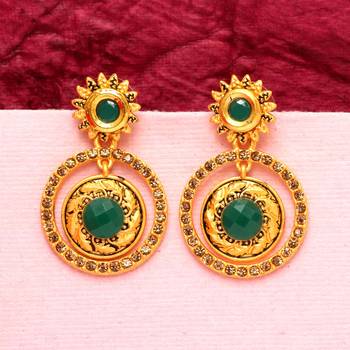 Green danglers-drops 1