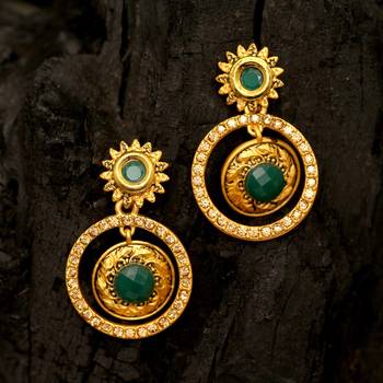 Green danglers-drops 2