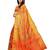 Yellow Woven Poly Silk Saree With Blouse