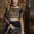 Blue Embroidered Silk Blend Semi Stitched Lehenga Choli