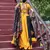 Black Embroidered Cotton Indian Traditional Navratri Dandiya Raas Garba Festival Function Semi Stitched Lehenga Choli