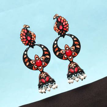 Pink jhumkas 2