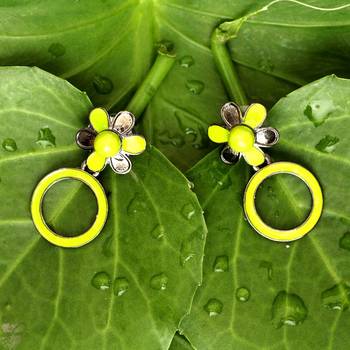 Green danglers-drops 1