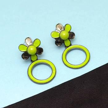 Green danglers-drops 2