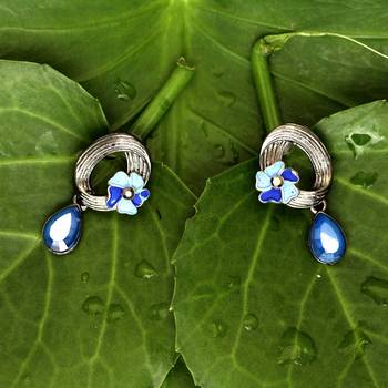 Blue danglers-drops 1