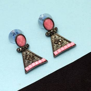 Pink danglers-drops 2