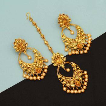 Gold danglers-drops 1