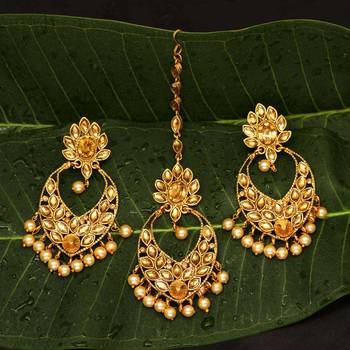 Gold danglers-drops 2