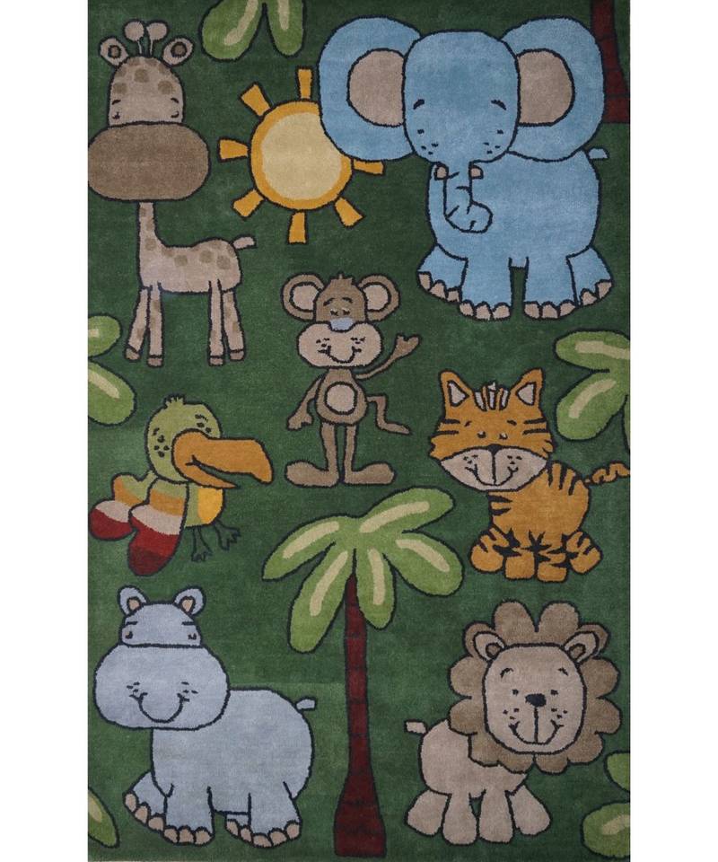 Indian Hand Tufted Floor Covering Kids Carpet