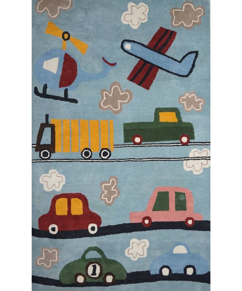 Indian Hand Tufted Floor Covering Kids Carpet