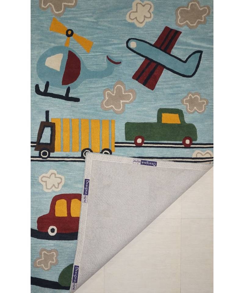 Indian Hand Tufted Floor Covering Kids Carpet
