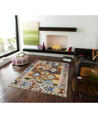 Kilim Design Pattern Are Rugs In Hand Tufted Carpet In Size 60 X 96 Inch 1