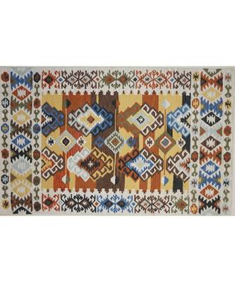 Kilim Design Pattern Are Rugs In Hand Tufted Carpet In Size 60 X 96 Inch 2