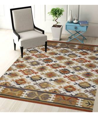 Kilim Design Pattern Are Rugs In Hand Tufted Carpet In Size 60 X 96 Inch 1