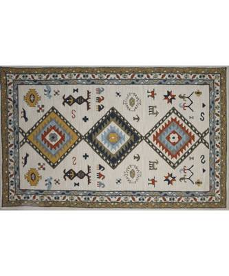 Kilim Design Pattern Are Rugs In Hand Tufted Carpet In Size 60 X 96 Inch 2