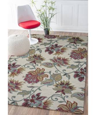 Kilim Floral Design Pattern Are Rugs In Hand Tufted Carpet In Size 60 X 96 Inch 1
