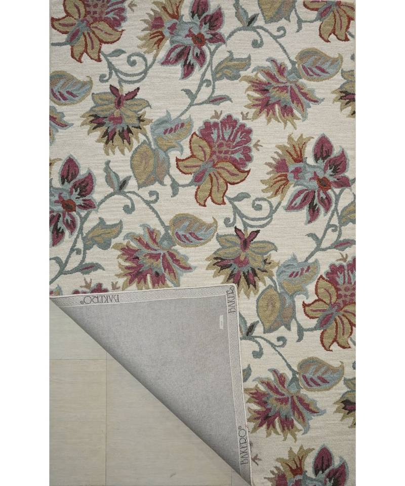 Kilim Floral Design Pattern Are Rugs In Hand Tufted Carpet In Size 60 X 96 Inch
