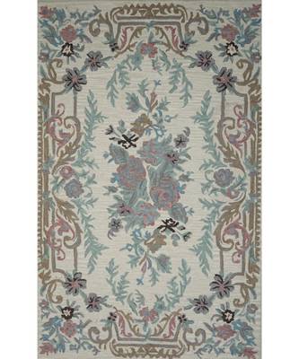Kilim Floral Design Pattern Are Rugs In Hand Tufted Carpet In Size 60 X 96 Inch 2