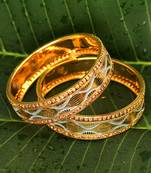 Gold bangles-and-bracelets