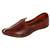 Handmade Dark Brown Leather Loafers For Men, Indian Traditional Slip Ons Shoes