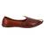 Handmade Dark Brown Leather Loafers For Men, Indian Traditional Slip Ons Shoes
