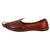 Handmade Dark Brown Leather Loafers For Men, Indian Traditional Slip Ons Shoes