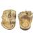 Indian Ethnic Handmade Organic Natural Leather Sandals For Men, Traditional Leather Flip-Flops