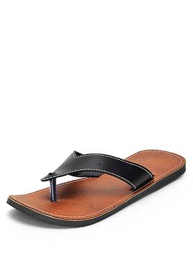 Indian Synthetic Leather Casual Thong Sandals For Men 1