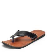 Indian Synthetic Leather Casual Thong Sandals For Men