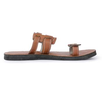 Handmade Synthetic Leather Sandals, Spartan Men'S Flip Flops, Summer Beach Shoes 5