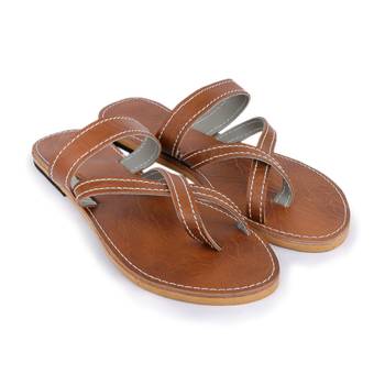 Indian Sandals, Women Sandals, Flat Sandals, Straps Sandals, Synthetic Leather Sandals, Cross Sandals 1